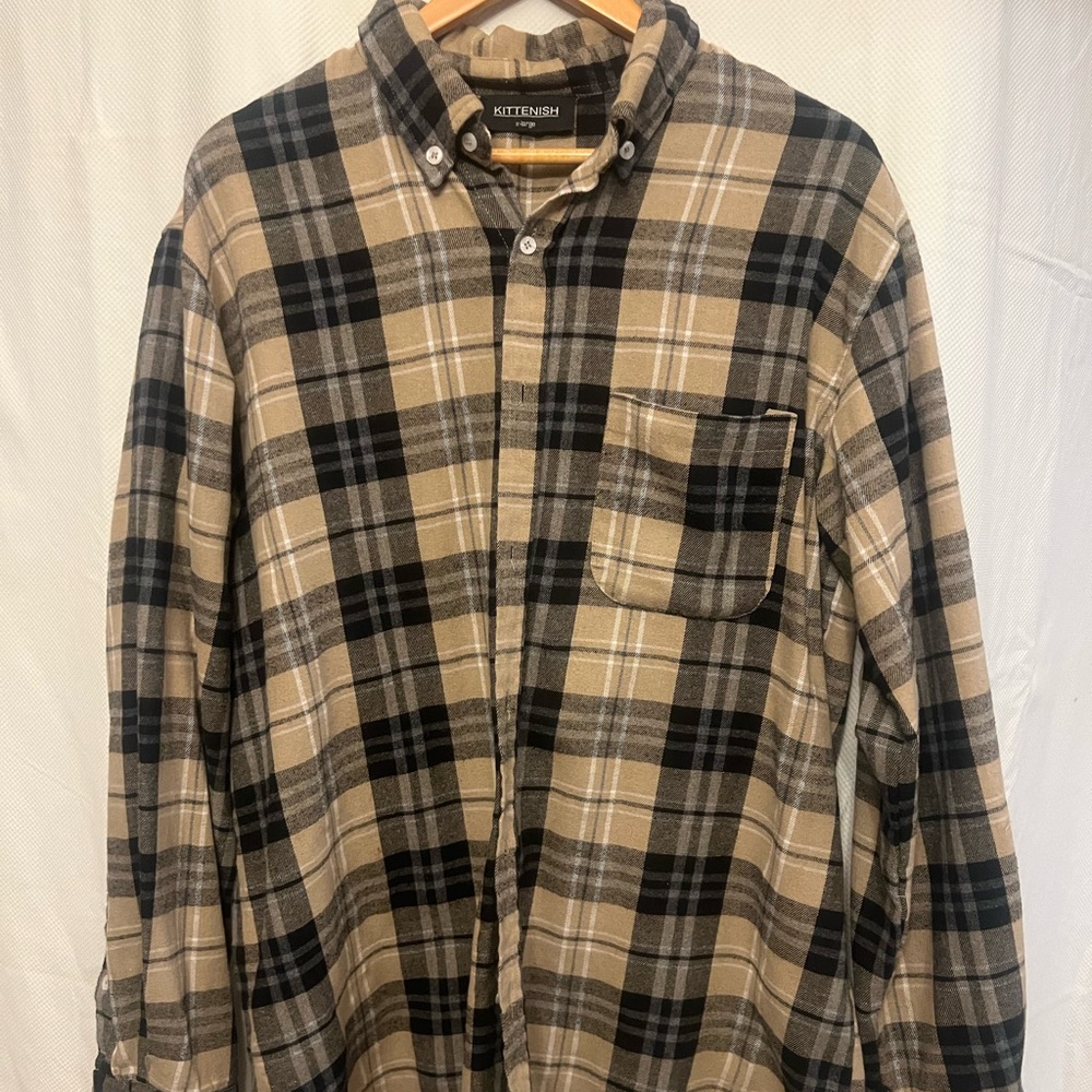 Mens flannel shirt XL